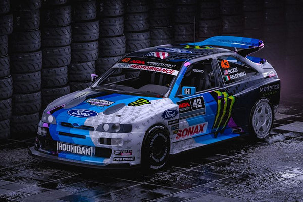 KEN BLOCK LAUNCHES ALL-NEW—AND WILD—FORD ESCORT RS COSWORTH
