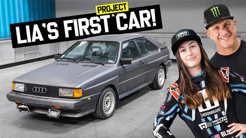 Lia Block's FIRST (PROJECT) CAR! ’80s Audi Ur-Quattro