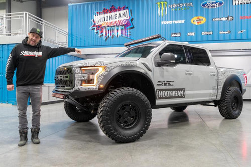 KEN BLOCK PARTNERS WITH SVC OFFROAD FOR A NEW FORD RAPTOR PROJECT
