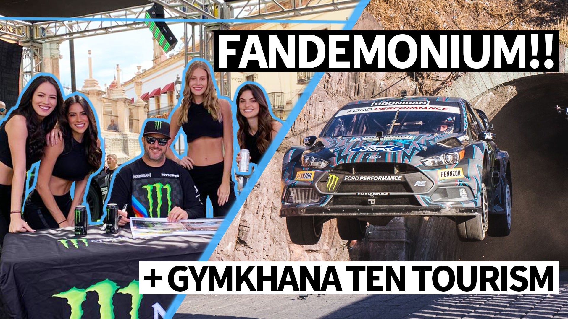 Ken Block Fandemonium! Rally Fans go Wild at WRC Mexico + Gymkhana TEN Film Location Tour