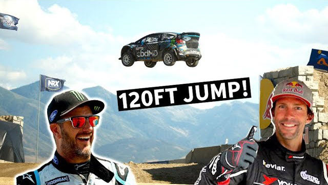 MOST INSANE RACETRACK IN THE WORLD: KEN BLOCK AND TRAVIS PASTRANA AT NITRO WORLD GAMES!