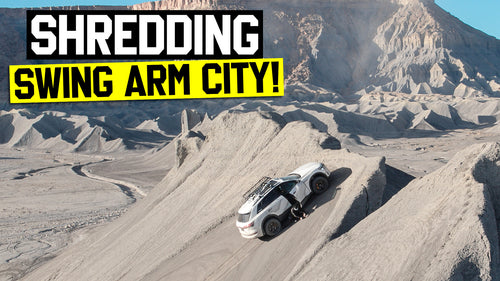 Ken Block Parties at Swing Arm City in his all electric Audi e-tron!