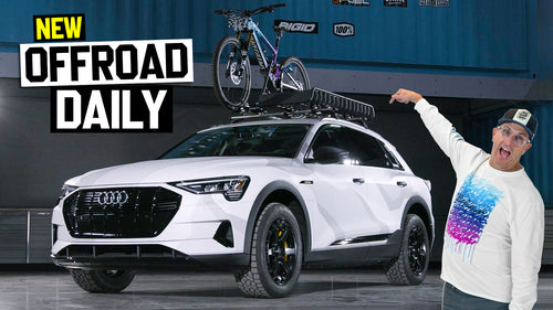 Ken Block’s NEW Audi e-tron SUV! 490 ft-lb of Torque all-electric Off-Roader? Yes please!