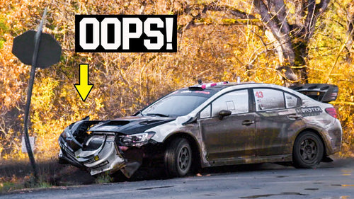 Ken Block Races Against 15y/o Daughter, Lia Block: Race Oregon Trail Rally.