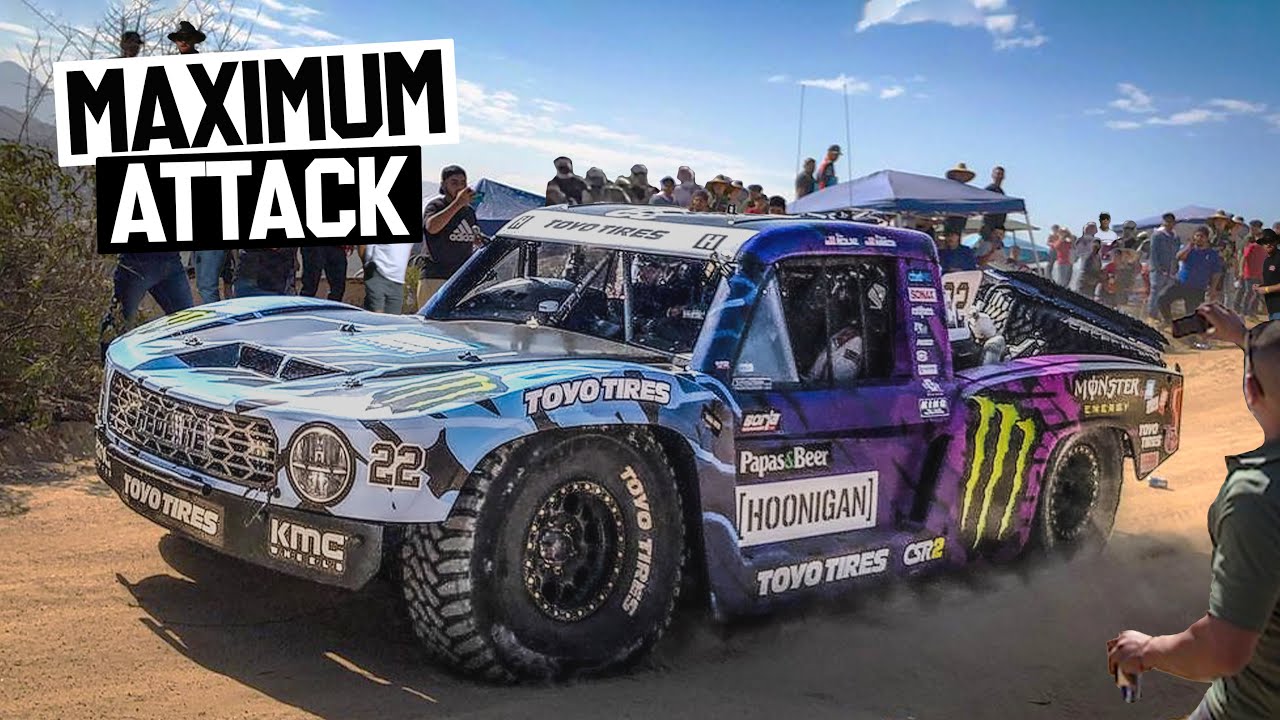 Can Ken Block Gymkhana in a 6500lb Trophy Truck? The Answer is YES