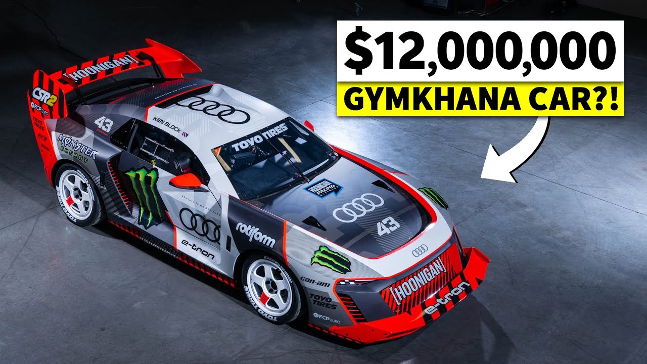 Ken Block’s Audi S1 Hoonitron - The Details of the Electrikhana Gymkhana Machine