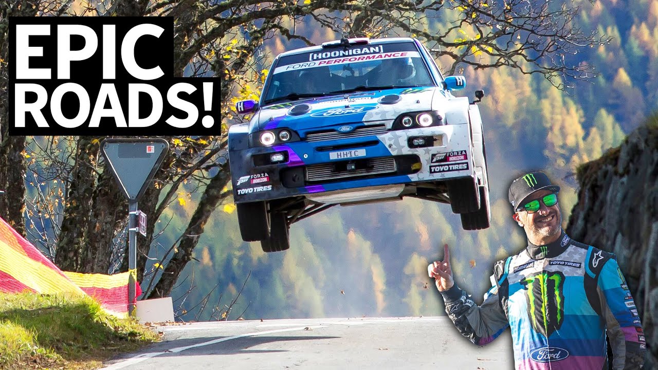 Antilag in the Alps: Epic Rally Views in the Switzerland in My Ford Escort Cossie V2