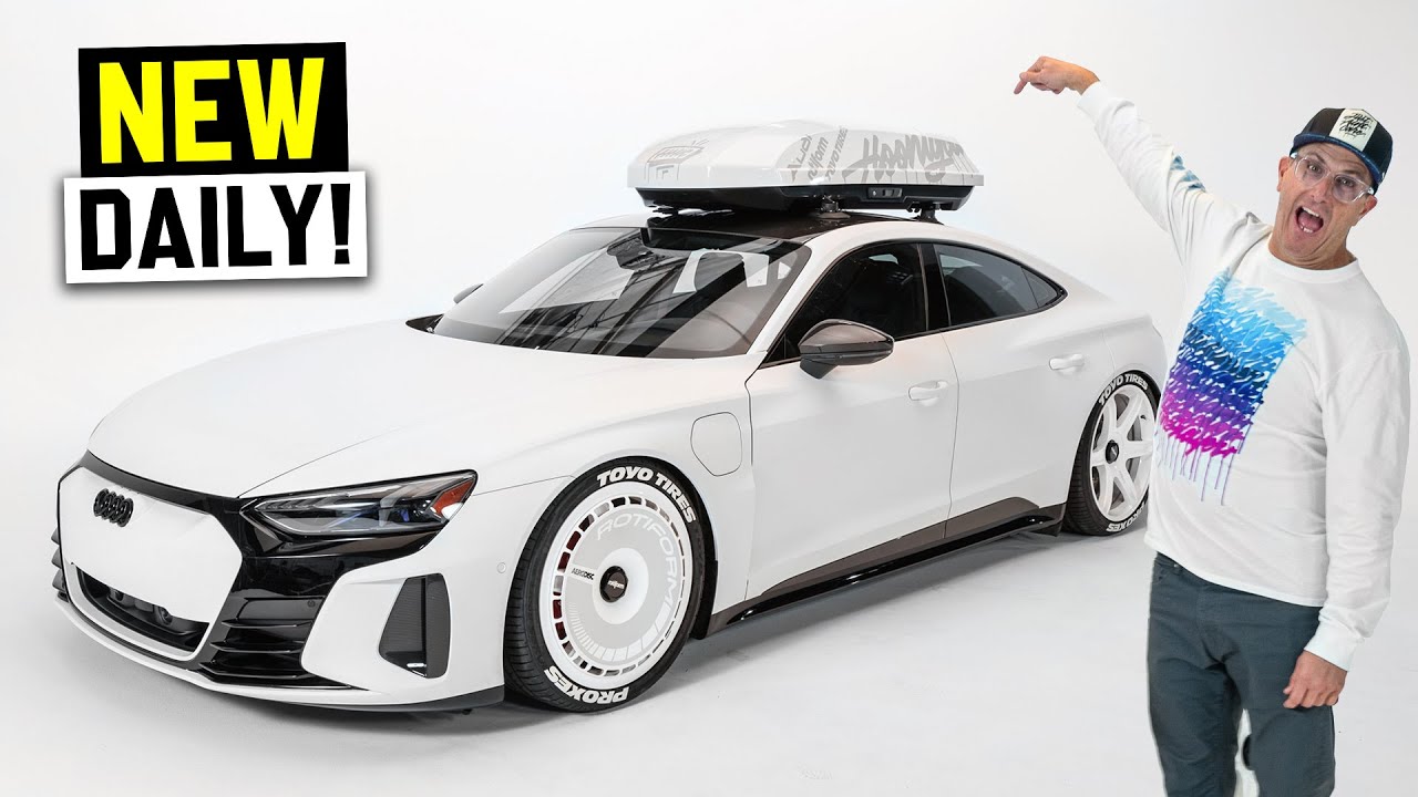 Ken Block's NEW 637hp Audi RS e-tron GT! The fastest production RS on EARTH!
