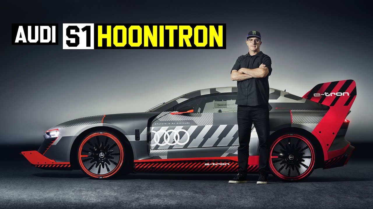 Ken Block’s NEW Audi S1 HOONITRON Gymkhana Prototype!