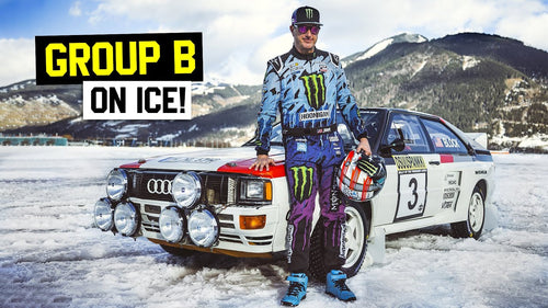 Ken Block Flat Out and Sideways in Group B Rally Cars with JP Performance!