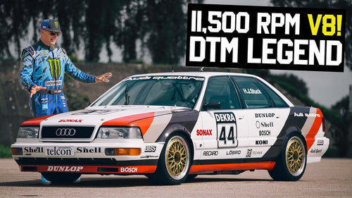 Ken Block Shreds 11,500rpm V8 DTM Car & e-tron Vision GT