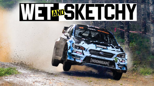 Carnage And Slippery Chaos at Ken Block’s First Race Back in A Subaru